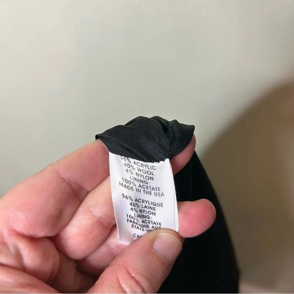 Nanette Lepore Brown and Black Wool Blend Skirt Size 8 - Picture 6 of 7